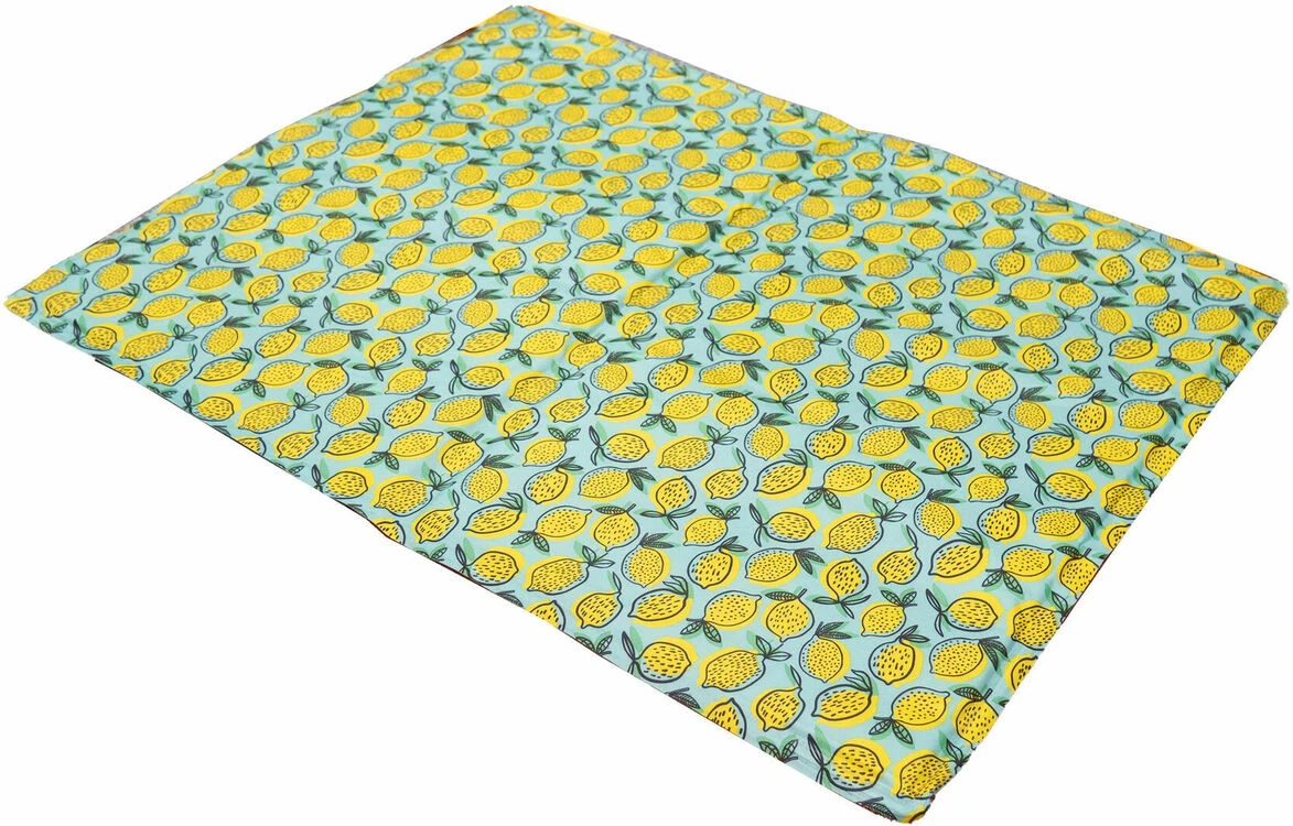 Rosewood Lemon Print Rectangular Dog Cool Mat 3 Rosewood Lemon Print Rectangular Dog Cool Mat