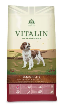 Vitalin Natural Senior / Light Salmon & Potato Dog Food