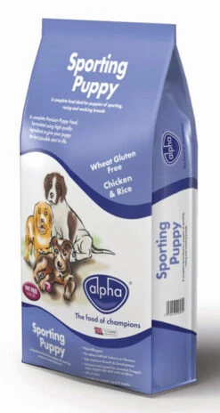Alpha Sporting Puppy Chicken Dog Food