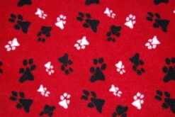 AniMate Double Stitched Fleece Blanket - Red