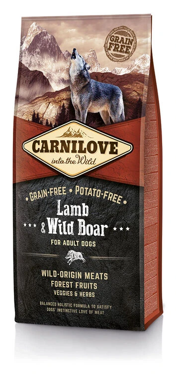 Carnilove Lamb & Wild Boar Adult Dog Food 4 Carnilove Lamb & Wild Boar Adult Dog Food - Image 2