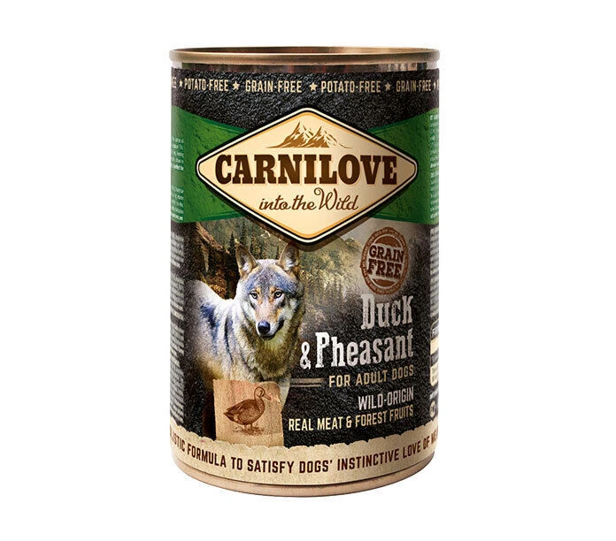 Carnilove Duck & Pheasant Wet Dog Food 3 Carnilove Duck & Pheasant Wet Dog Food