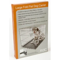 RAC Fold Flat Steel Carrier With Mattress