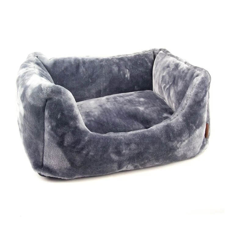Great&Small Snuggle & Snooze Lounge Dog Bed Grey 3 Great&Small Snuggle & Snooze Lounge Dog Bed Grey