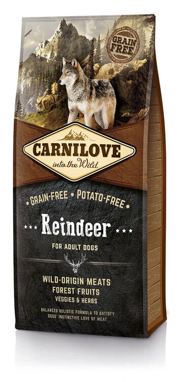 Carnilove Reindeer Adult Dog Food 4 Carnilove Reindeer Adult Dog Food - Image 2