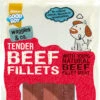 10 X Good Boy Waggles & Co Tender Beef Fillets 90g 1 10 X Good Boy Waggles & Co Tender Beef Fillets 90g -Danish Design || Scruffs || Great&Small Sales 25234