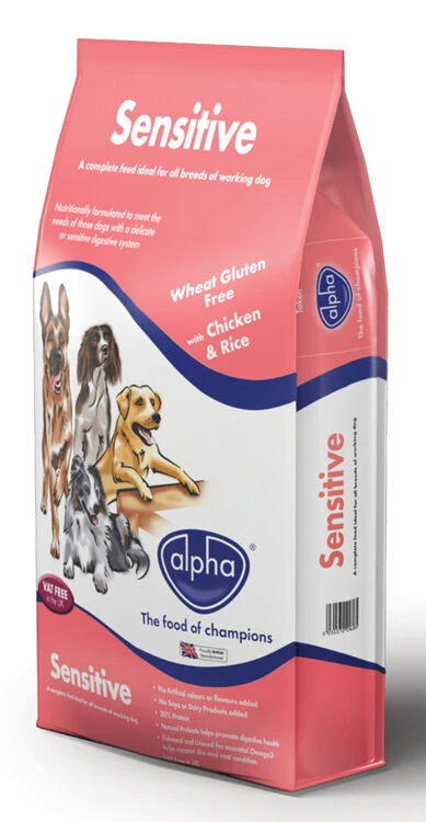 Alpha Sensitive With Chicken & Rice Dog Food 3 Alpha Sensitive With Chicken & Rice Dog Food