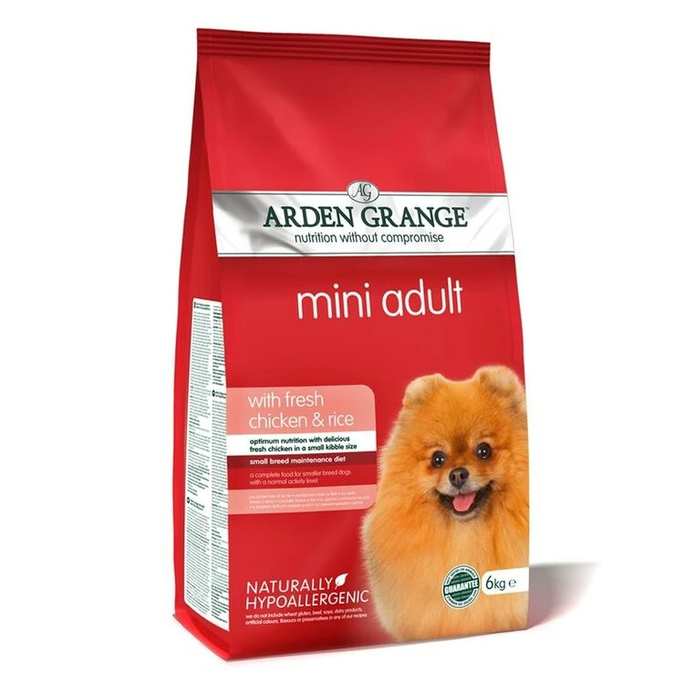 Arden Grange Mini Adult Dog Food Chicken & Rice 3 Arden Grange Mini Adult Dog Food Chicken & Rice