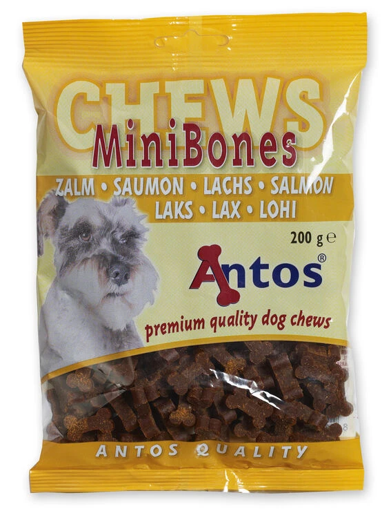 14 X Antos Mini Bones Salmon Training Treat 200g 3 14 X Antos Mini Bones Salmon Training Treat 200g