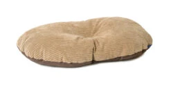 Sleepy Paws Brown Oval Cushion Timberwolf