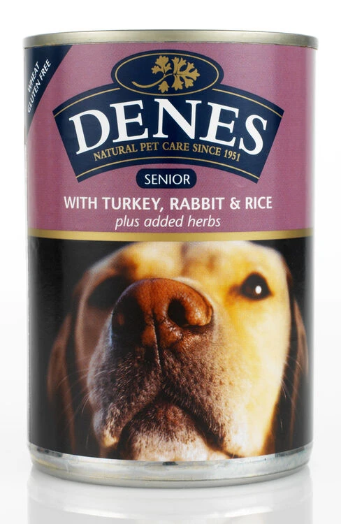 12 X Denes Dog Senior Turkey Rabbit & Rice + Herbs 400g 3 12 X Denes Dog Senior Turkey Rabbit & Rice + Herbs 400g