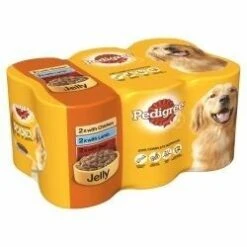 Pedigree Chicken Lamb & Beef In Jelly Wet Dog Food Variety Pack