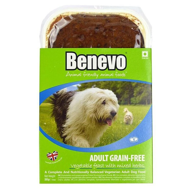 10 X 395g Benevo Grain-Free Vegetarian Feast With Mixed Herbs 3 10 X 395g Benevo Grain-Free Vegetarian Feast With Mixed Herbs