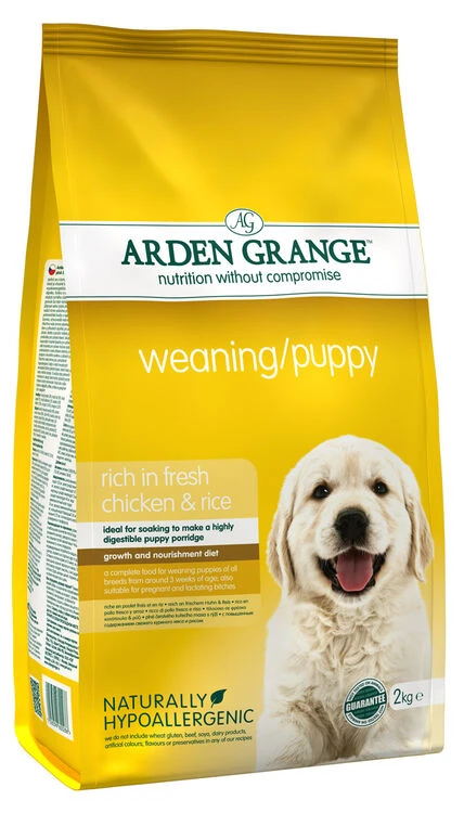 Arden Grange Weaning/Puppy Fresh Chicken & Rice Dog Food 3 Arden Grange Weaning/Puppy Fresh Chicken & Rice Dog Food