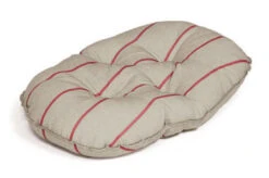 Danish Design Heritage Herringbone Red & White Stripe Quilted Mattress