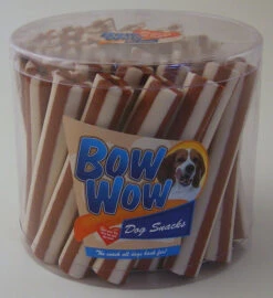 35 X Bow Wow Yum Yums Smoked Meat 40g