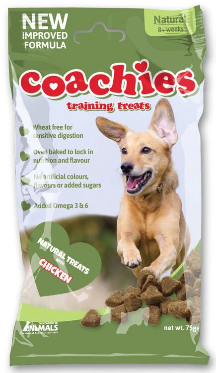 Coachies Natural Dog Training Treats 3 Coachies Natural Dog Training Treats