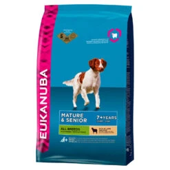 Eukanuba Dog Senior & Mature Low Calorie All Breeds Lamb & Rice 12kg