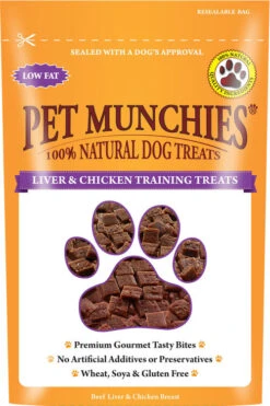 Pet Munchies Liver & Chicken Dog Training Treats