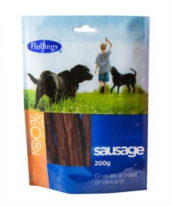 10 X Hollings Sausage Display 200g