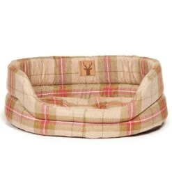 Danish Design Newton Tartan Moss Slumber Dog Bed