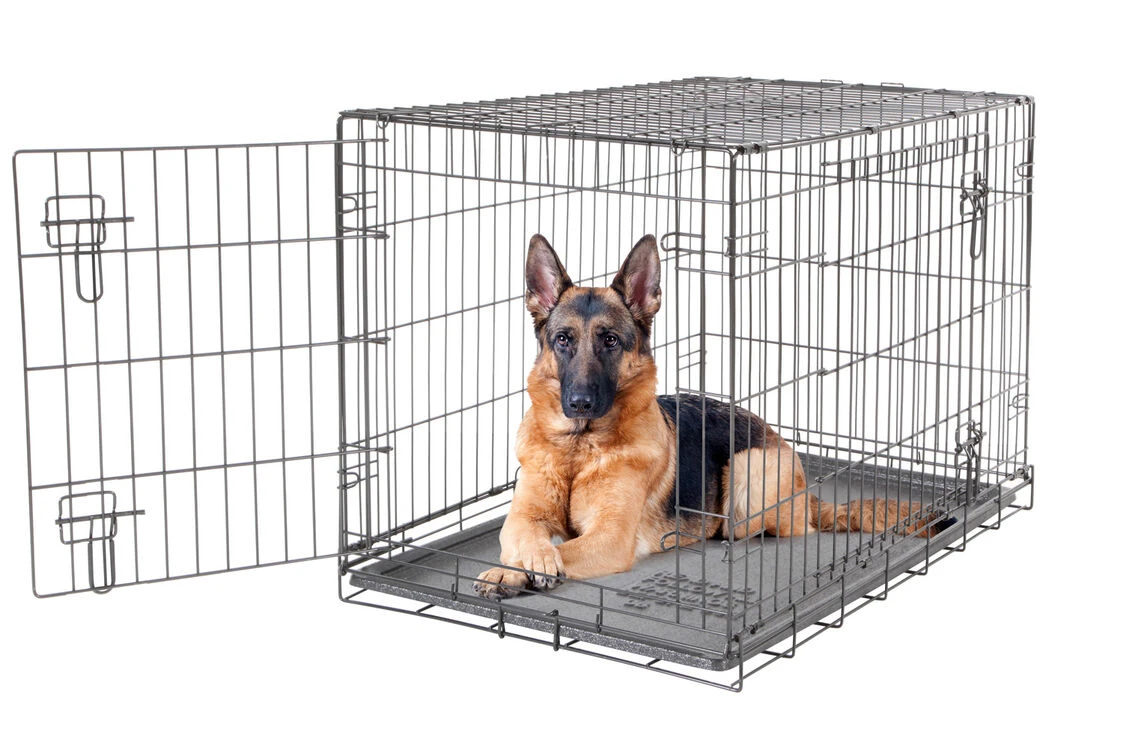 Dogit 2 Door Wire Dog Crate Black 3 Dogit 2 Door Wire Dog Crate Black