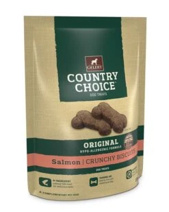 10 X Gelert Country Choice Salmon Dog Treat 225g