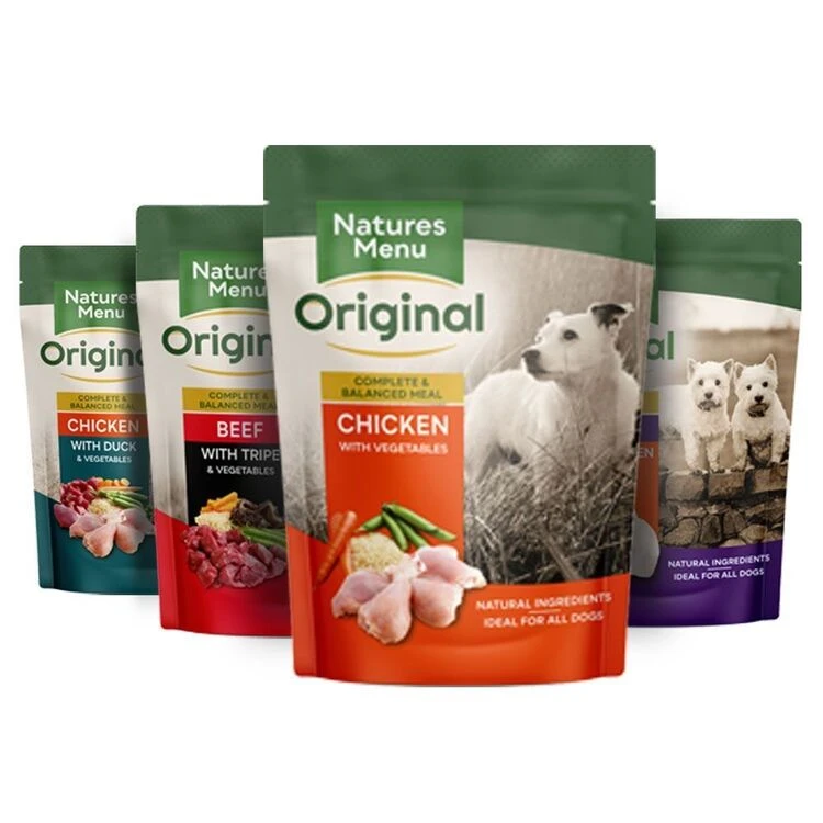 Natures Menu Meaty Multipack Adult Wet Dog Food Pouches 3 Natures Menu Meaty Multipack Adult Wet Dog Food Pouches