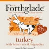 18 X 395g Forthglade Complete Adult Turkey With Brown Rice & Veg -Danish Design || Scruffs || Great&Small Sales 57597