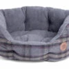 Petface Grey Tweed Oval Bed -Danish Design || Scruffs || Great&Small Sales 5be1a098a998b0.76953604