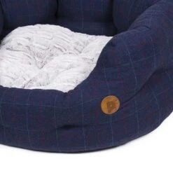 Petface Midnight Tweed Oval Bed -Danish Design || Scruffs || Great&Small Sales 5f8025fe33a0c6.86083674
