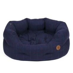 Petface Midnight Tweed Oval Bed -Danish Design || Scruffs || Great&Small Sales 5f8025ff6a1303.95006385