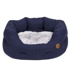 Petface Midnight Tweed Oval Bed -Danish Design || Scruffs || Great&Small Sales 5f802606519ee1.92609837