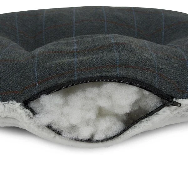 Petface Twilight Tweed Oval Cushion 9 Petface Twilight Tweed Oval Cushion - Image 7
