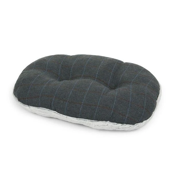 Petface Twilight Tweed Oval Cushion 3 Petface Twilight Tweed Oval Cushion