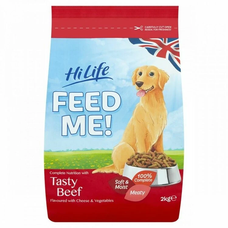 HiLife FEED ME! With Beef Dog Food 3 HiLife FEED ME! With Beef Dog Food