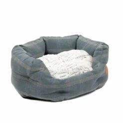 Petface Heather Tweed Oval Bed