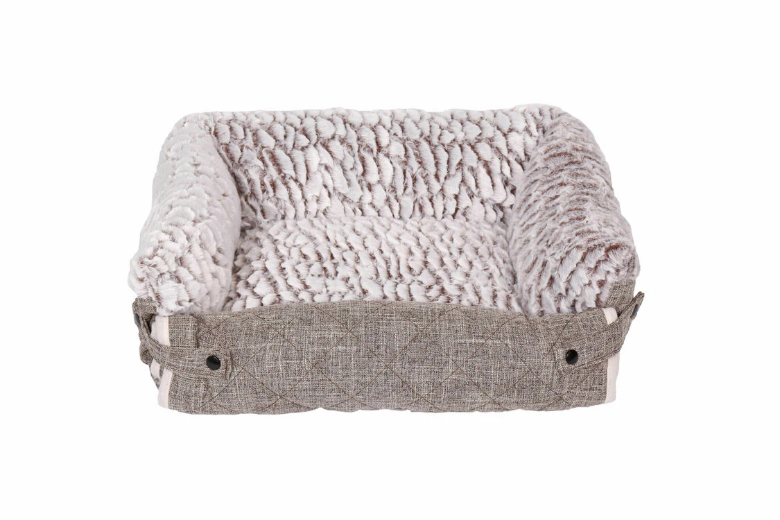 Dream Paws Blanket Bed Brown 3 Dream Paws Blanket Bed Brown