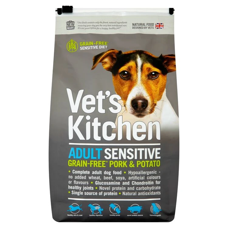 Vet's Kitchen Grain Free Sensitive Pork And Potato Dog Food 3 Vet's Kitchen Grain Free Sensitive Pork And Potato Dog Food