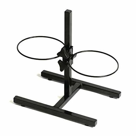 Mayfield Adjustable Height Double Diner Feeding Stand 21cm 3 Mayfield Adjustable Height Double Diner Feeding Stand 21cm