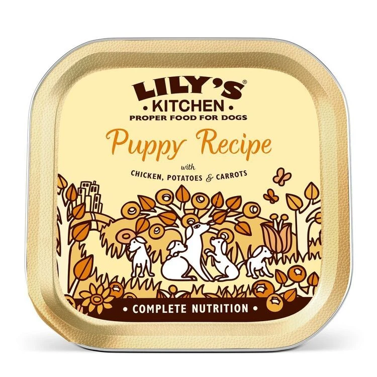 10 X 150g Lily's Kitchen Wet Dog Tray Puppy Recipe Chicken 3 10 X 150g Lily's Kitchen Wet Dog Tray Puppy Recipe Chicken