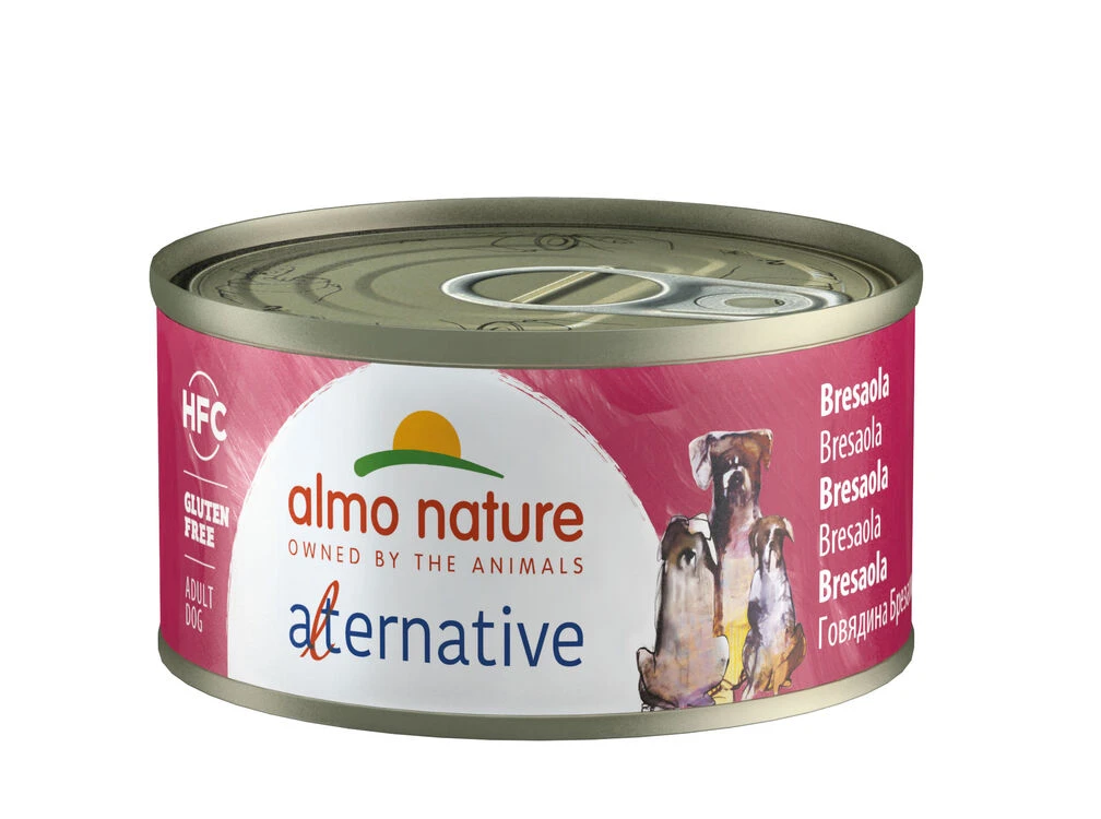 24 X Almo Nature Alternative Bresaola Dog Food 70g 3 24 X Almo Nature Alternative Bresaola Dog Food 70g