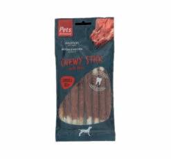 6 X Pets Unlimited Chewy Sticks Dog Treats With Beef - 8 Pieces