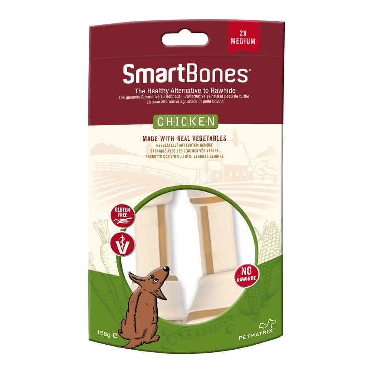 SmartBones Chews Chicken Flavour Medium Breed 3 SmartBones Chews Chicken Flavour Medium Breed