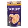10 X Rosewood Chewy Twist 5 Piece Dog Treats 115g -Danish Design || Scruffs || Great&Small Sales 65549