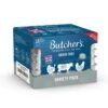 24 X 150g Butcher's Recipe Variety Trays Dog Food 1 24 X 150g Butcher's Recipe Variety Trays Dog Food -Danish Design || Scruffs || Great&Small Sales 680014
