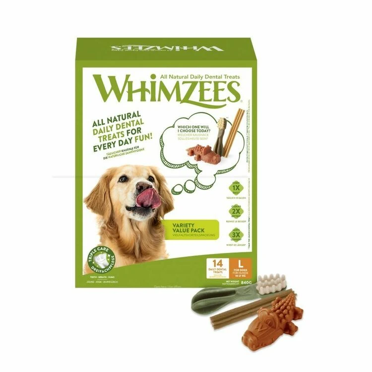 Whimzees Whimzee Variety Box Of Dog Treats 14 Pack 3 Whimzees Whimzee Variety Box Of Dog Treats 14 Pack