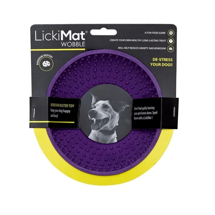 Lickimat Wobble Purple 3 Lickimat Wobble Purple