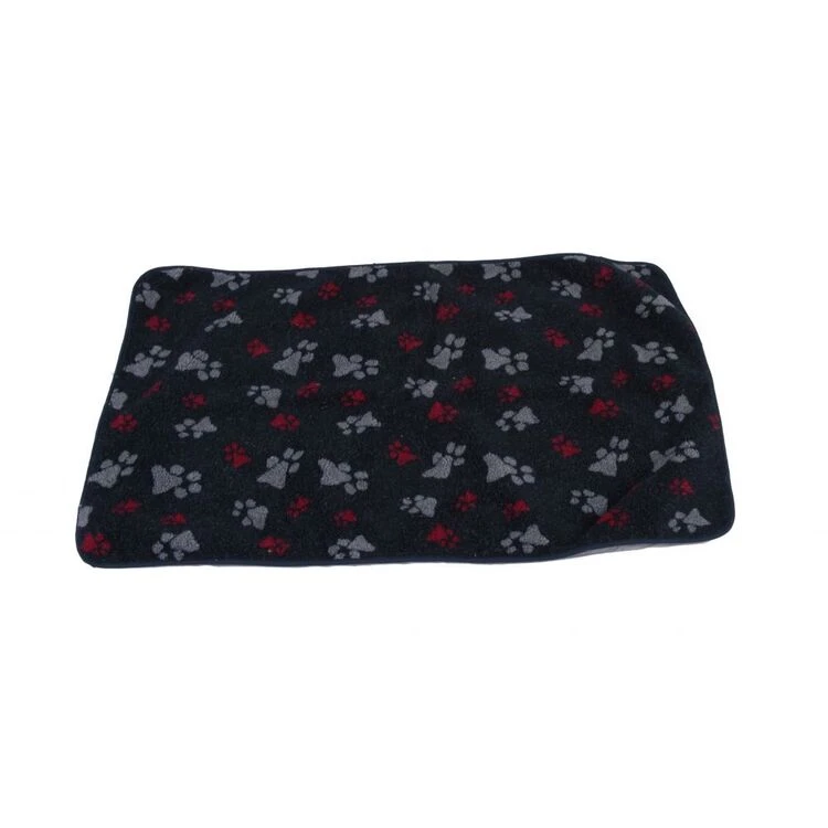 AniMate Blanket Navy Paw Medium 3 AniMate Blanket Navy Paw Medium