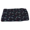 AniMate Blanket Navy Paw Large 2 AniMate Blanket Navy Paw Large -Danish Design || Scruffs || Great&Small Sales 741843